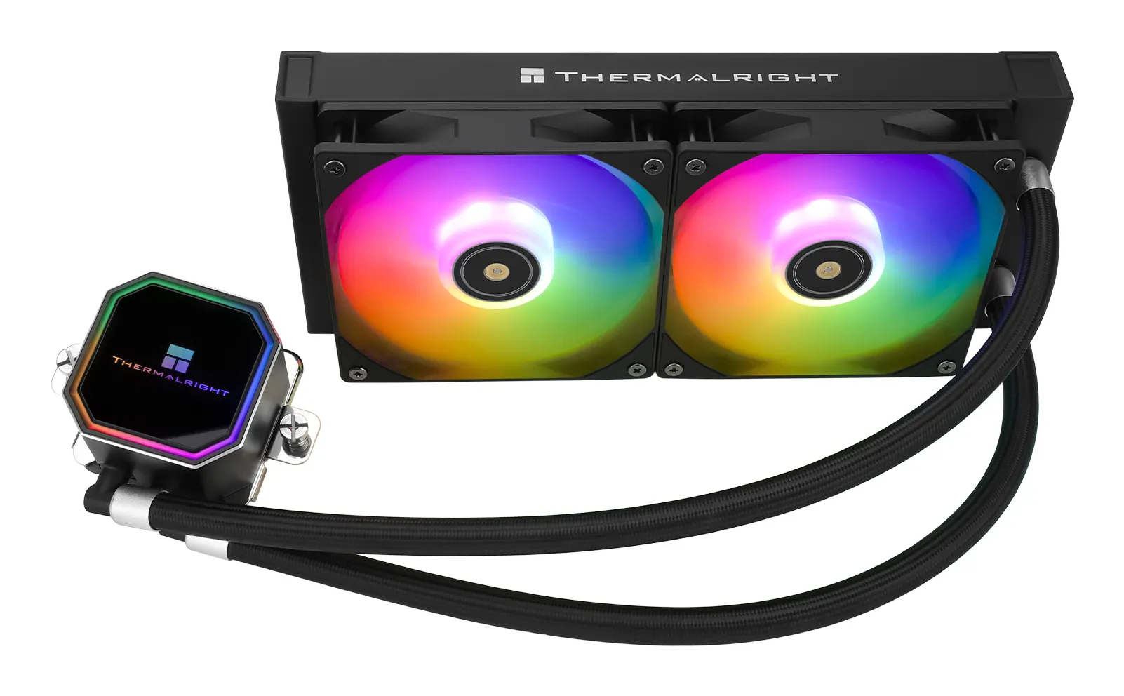 その他 01 送料無料】Thermalright Frozen Prism 240 Black 水冷CPU